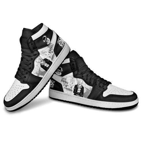 Sabo Sneakers Custom OP Shoes Manga Style